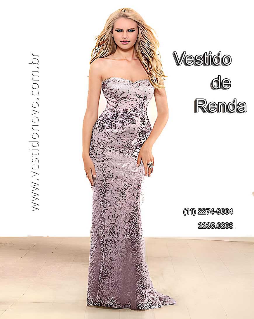 Vestido Me da Noiva, prata, renda com pedraria em zibeline importada, plus size, So Paulo