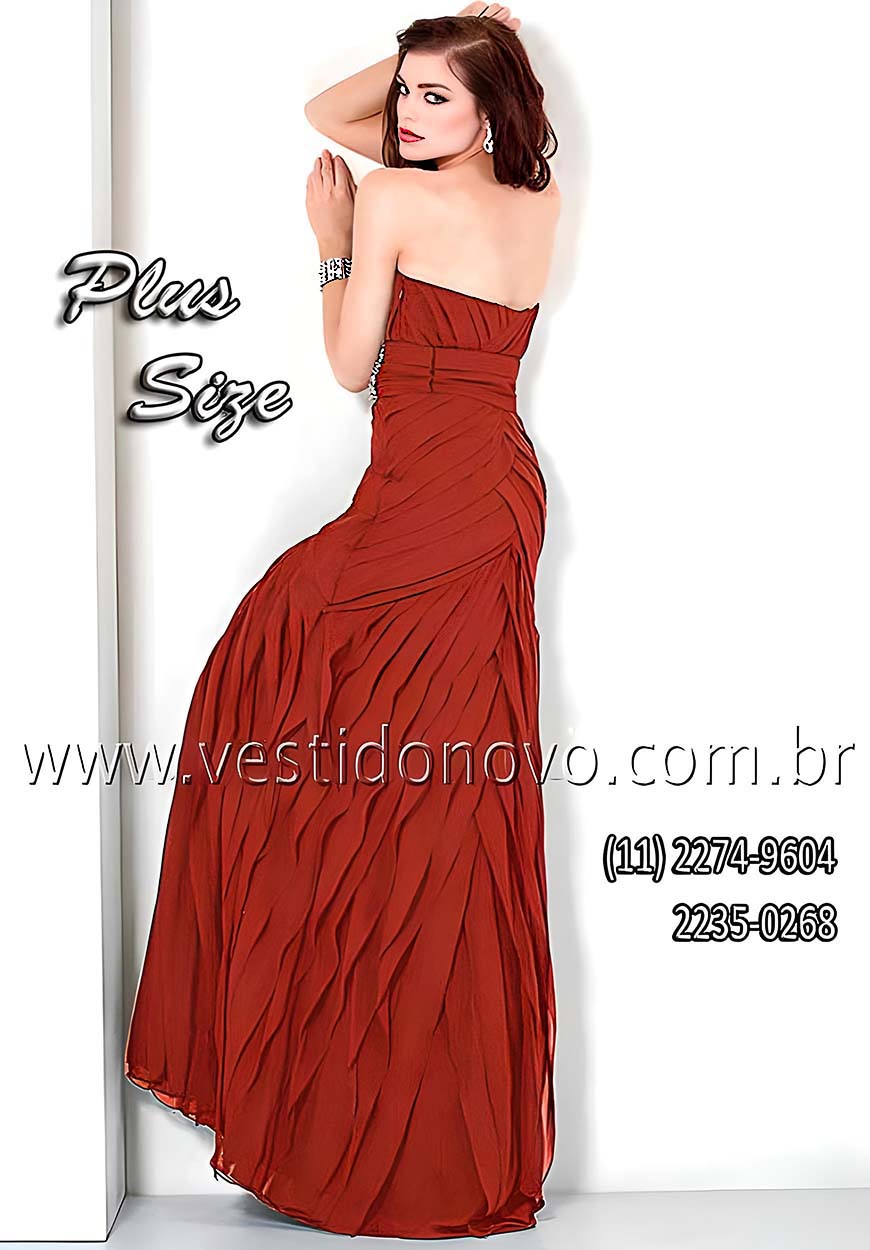 Vestido coral, plus size,  mae da noiva, formatura,  madrinha de casamento em So Paulo, sp